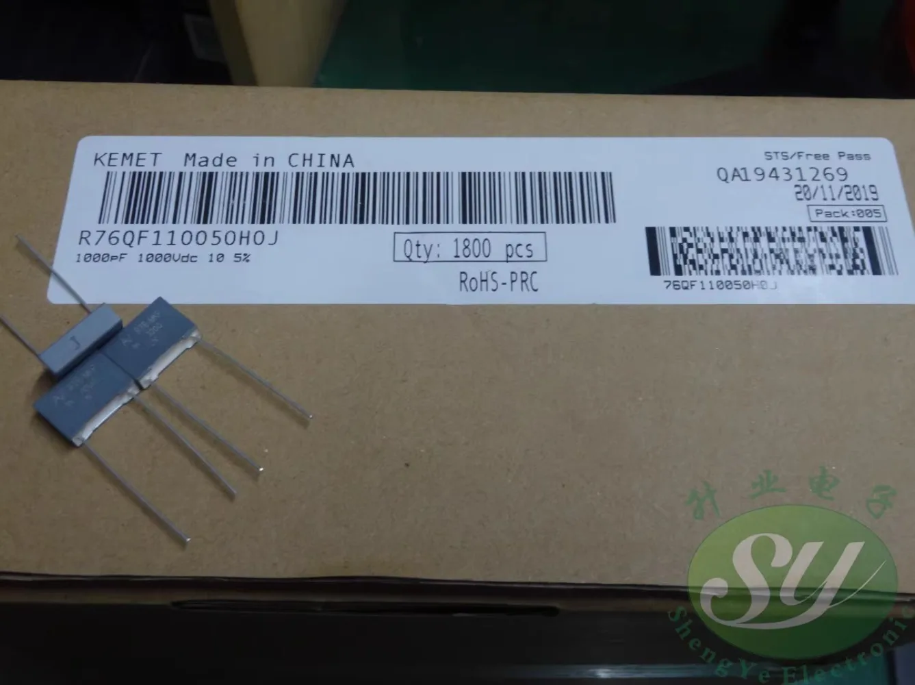 

20PCS AV R76 0.001uf/1000V 1.0nf 1000pf 1n0 102 New film capacitor