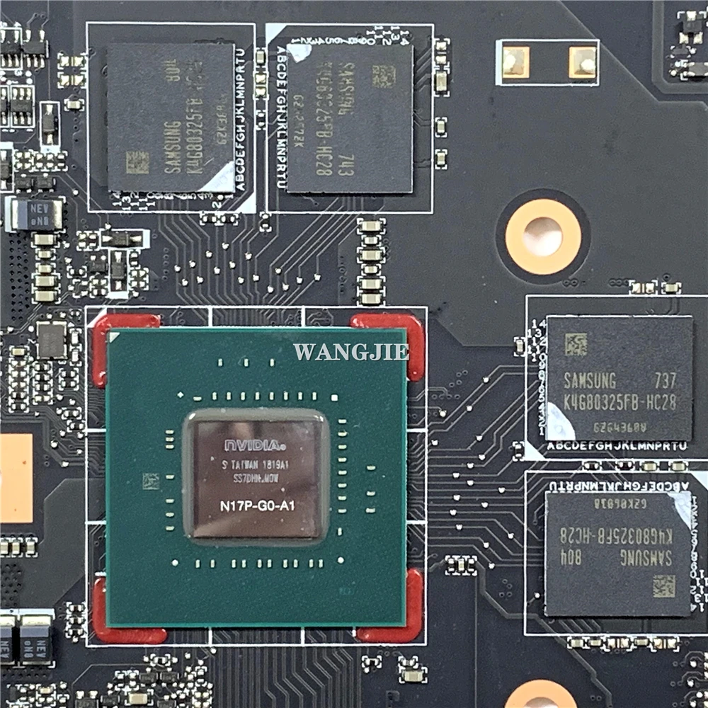 Imagem -05 - Lenovo-placa-mãe do Portátil Thunderobot 911 Gráfico 4g Danl9umbac0 I78750 Cpu 1050ti 4gb I79750h Gtx1050 100 Testado ok