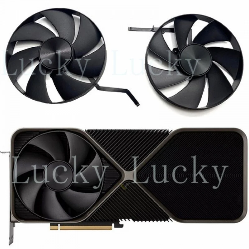 f  For NVIDIA RTX4080 4090 Public Edition Graphics Card Cooling Fan Graphics Card