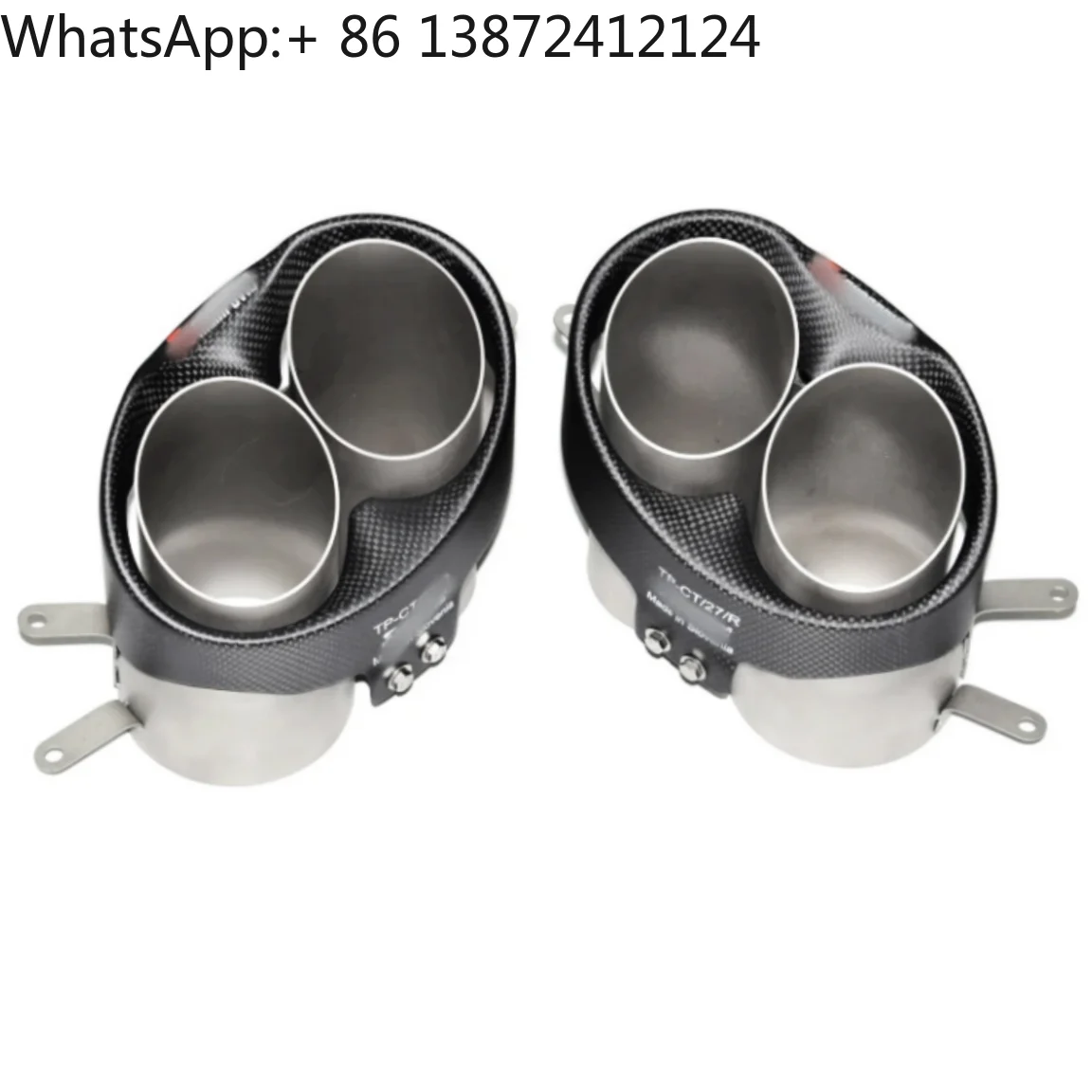 

Exhaust Tip for Audi Carbon Fiber Exhaust Pipe S6 S7 S5 S4 RS6 RS7 RS6 RS3 RS4 RS5 Muffler Tip TailpipeTail Throat