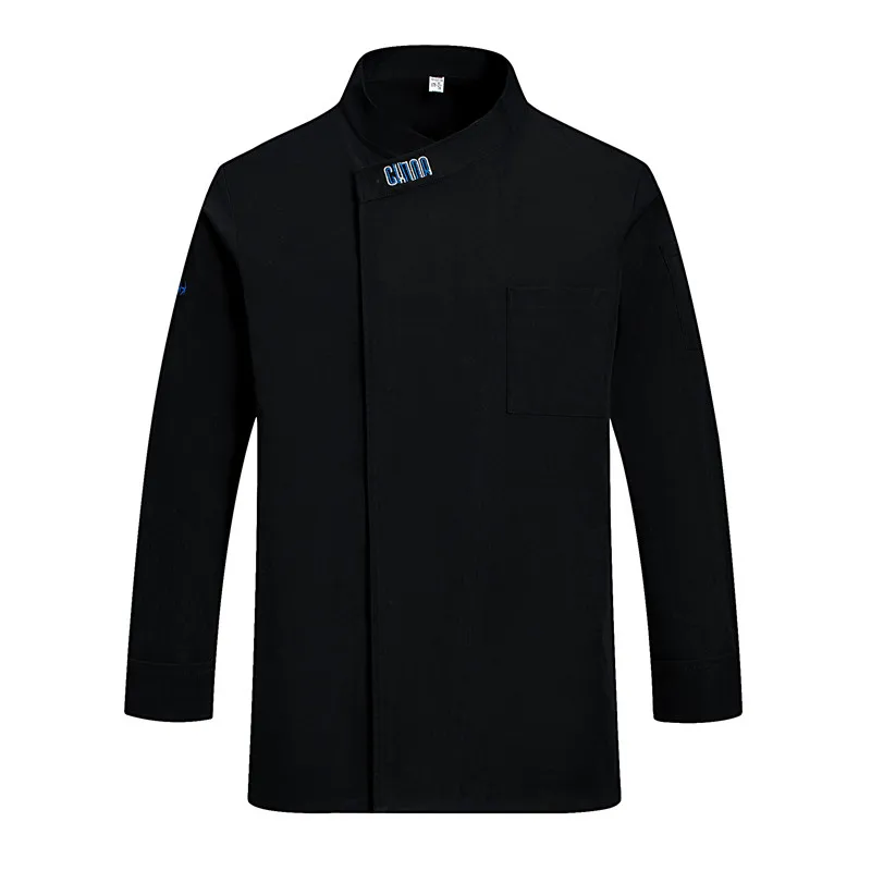 

Профессиональная рабочая одежда шеф-повара, одежда для кейтеринга, приготовления пищи, топы, униформа для ресторана, кухонная рубашка, куртка для повара в отеле, комбинезон официанта