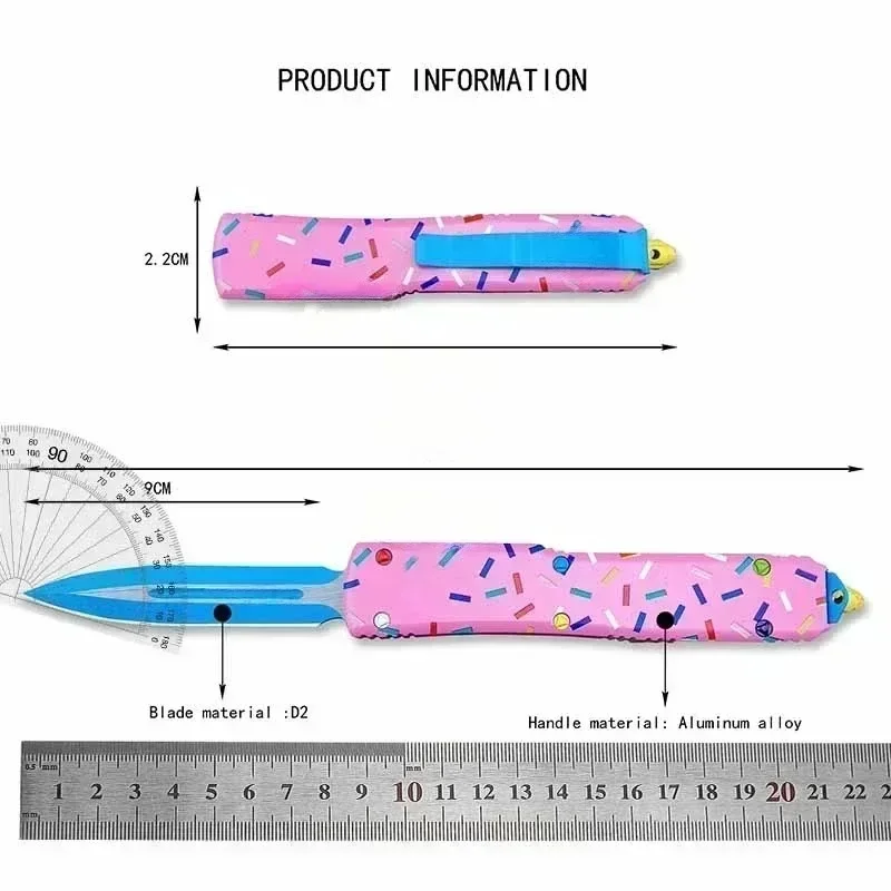 MIC UT85 Warrior Hunting self-defense EDC Folding Pocket Knife Outdoor Knife, camping survival knife tool gift series