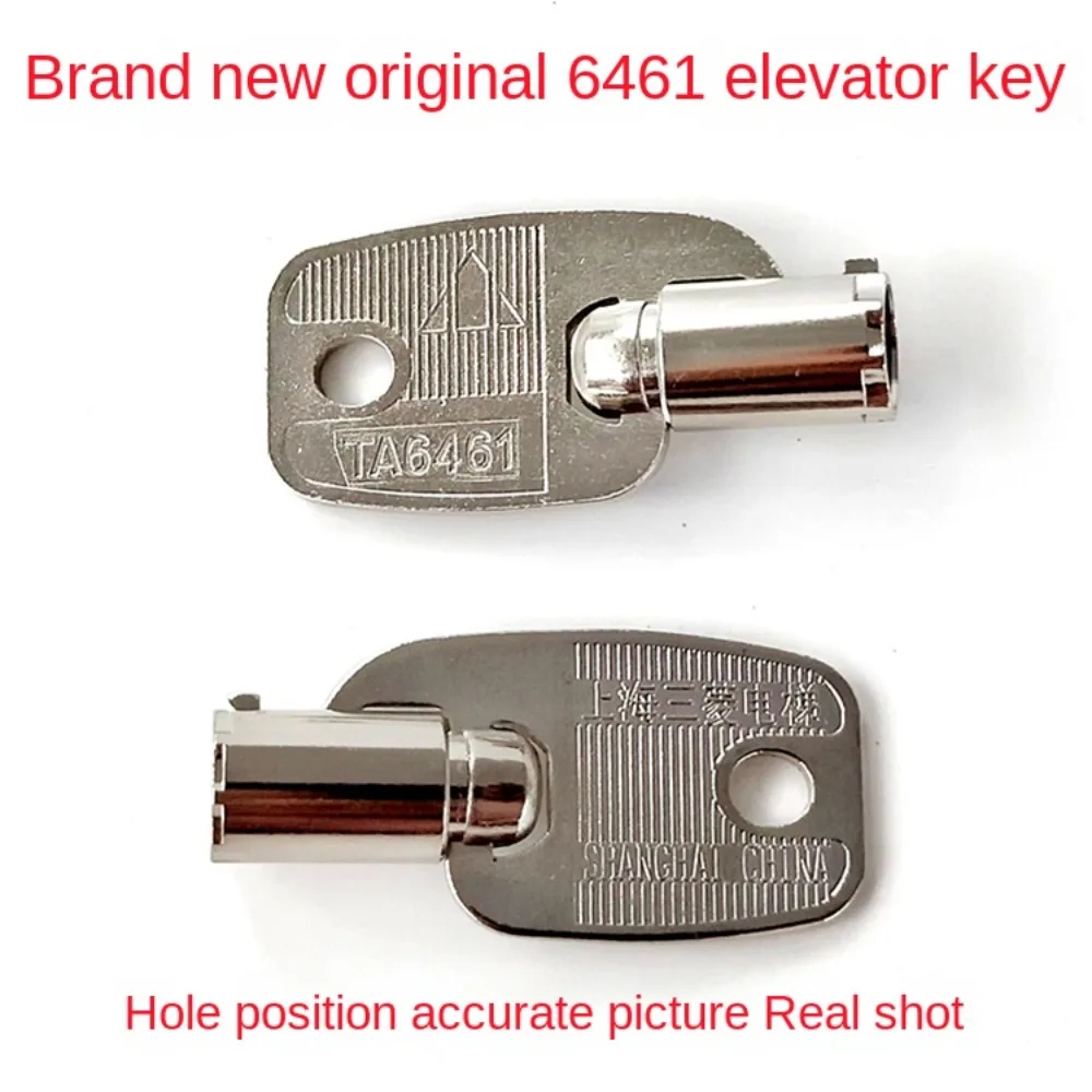 

10Pc applicable to Mitsubishi elevator machine room TA6461 key Original Mitsubishi elevator accessories key YE602D180-01