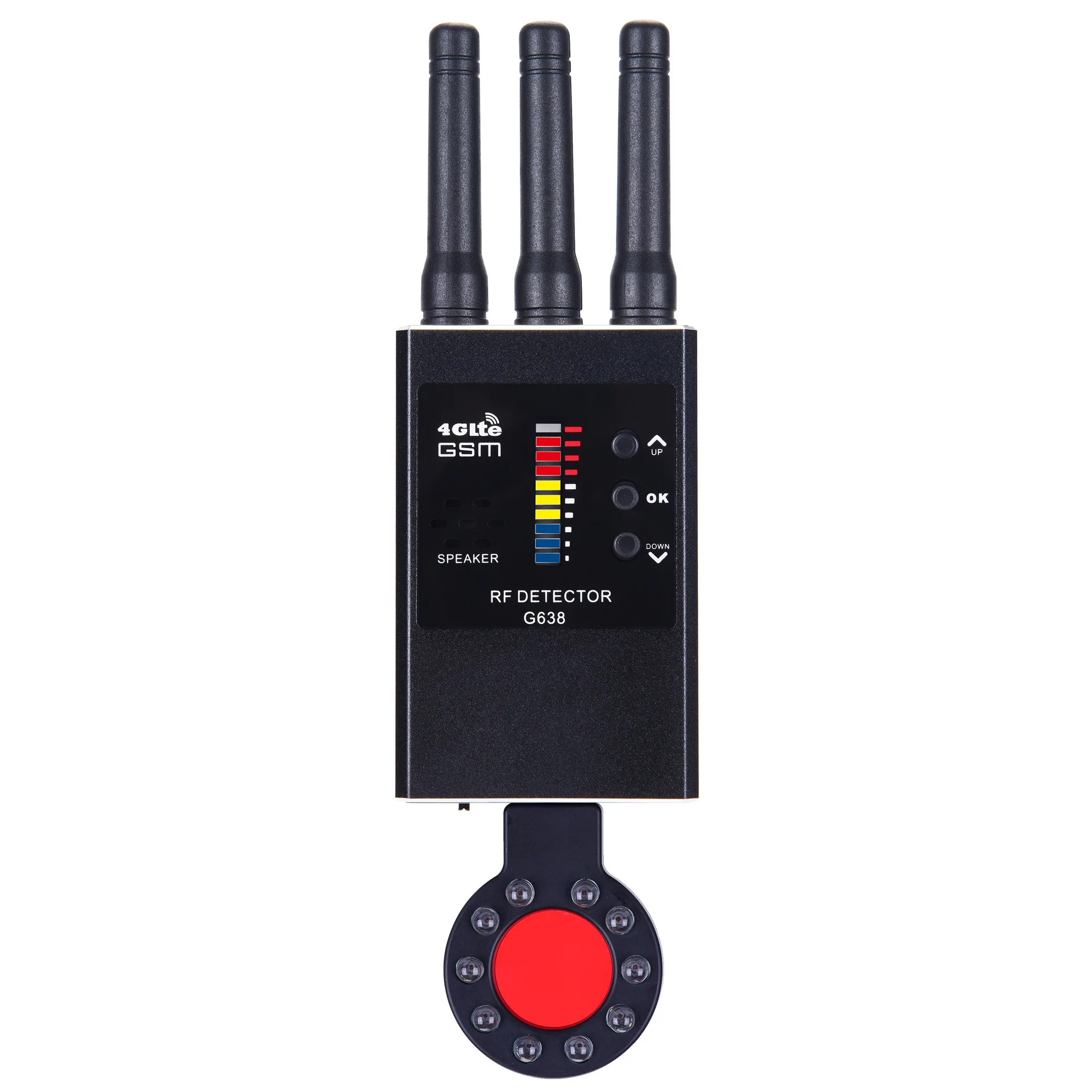 Anti-tracking Spying Device Wireless Headset Detector Hotel Anti-eavesdropping Camera Bug Sweeper RF Signal Infrared Detection