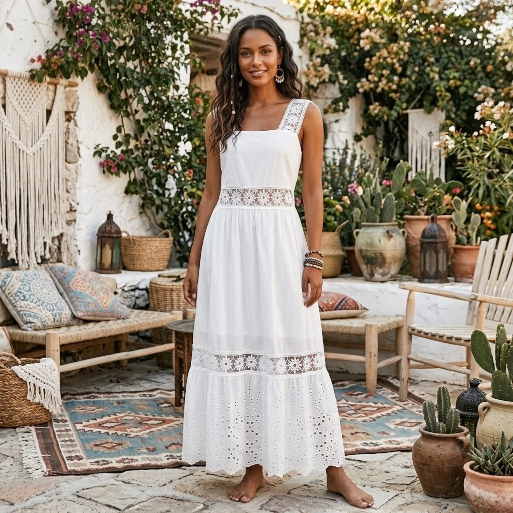 bohemian maid of honor dresses Rustic Boho Bridesmaid Long Chiffon V Neck Empire Gowns – Lisposa 60 will be charged for plus sizes 23 Best Boho Bridesmaid Dresses