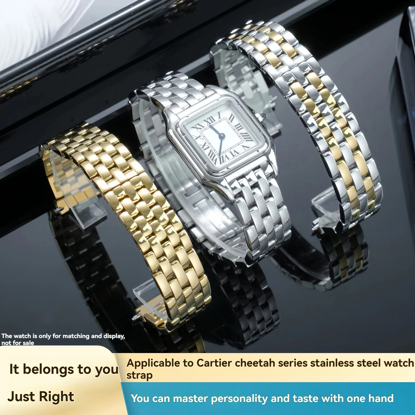 high-quality-steel-chain-for-cartier-cheetah-steel-strap-panthere-small-and-medium-sized-wspn0013-steel-bracelet-12-15mm