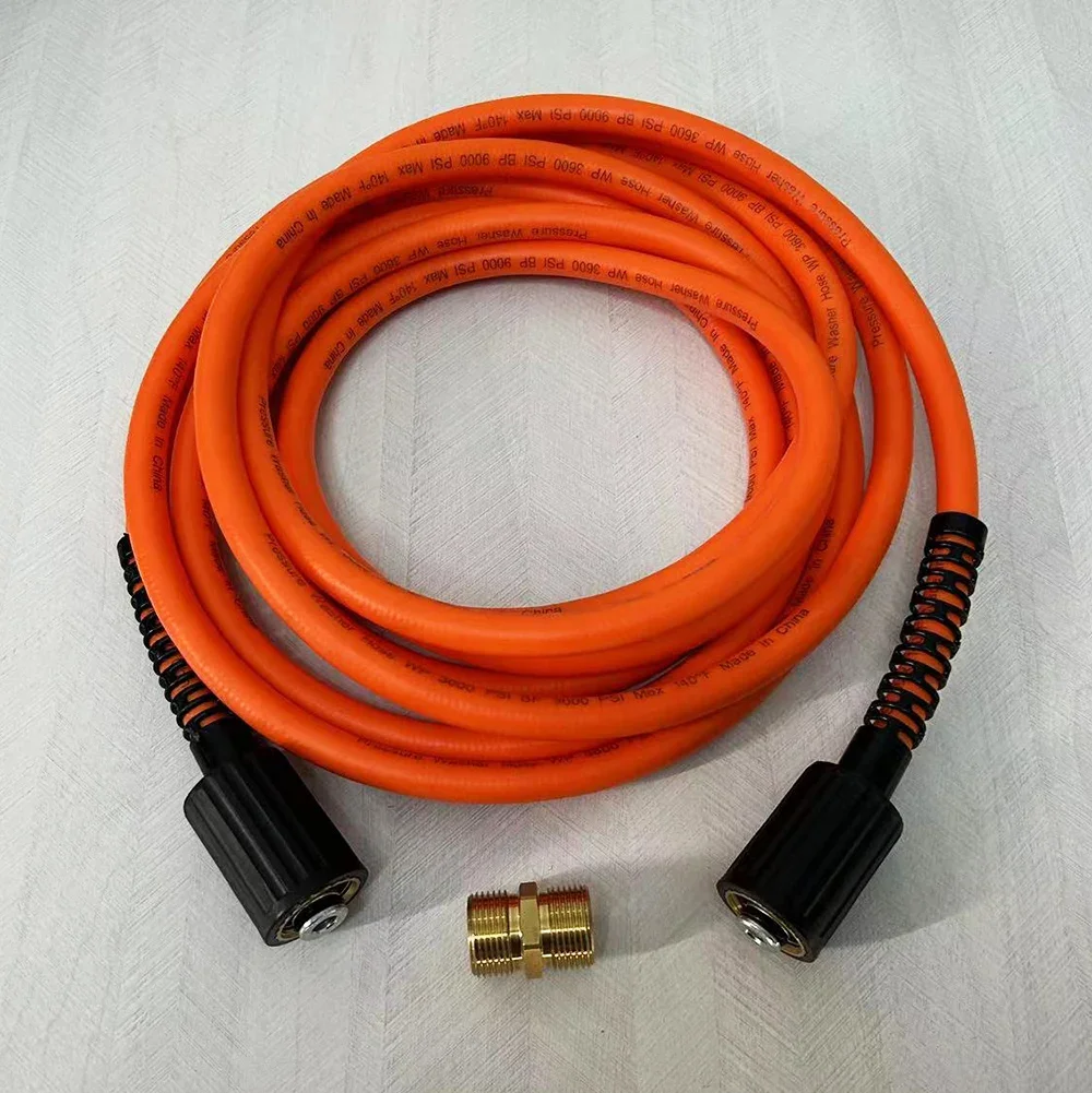 2~30M Flexible High Pressure Washer Cleaning Hose M22-Pin14/15 Connector 4000PSI Kink Resistant Extension Hose Cord Pipe