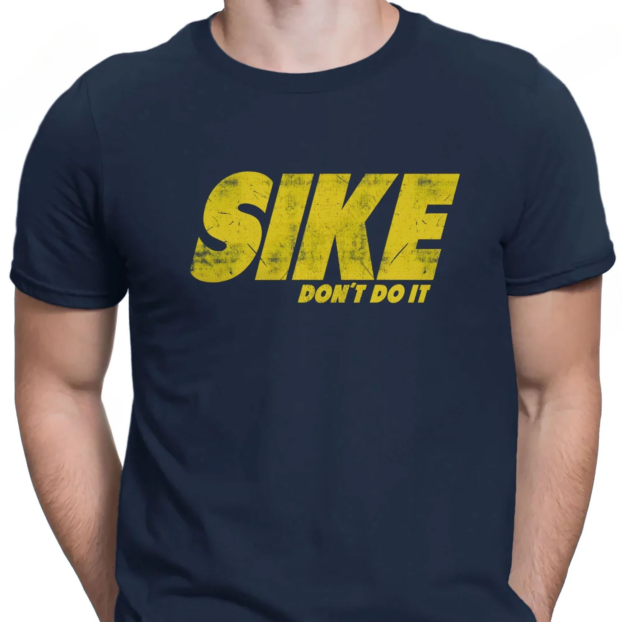 SIKE, DON'T DO IT T-Shirt, lustiges Diary of A Wimpy Kid T-Shirt aus Premium-Baumwolle, Street-Casual-Style-T-Shirt für Männer und Frauen – Detail 1