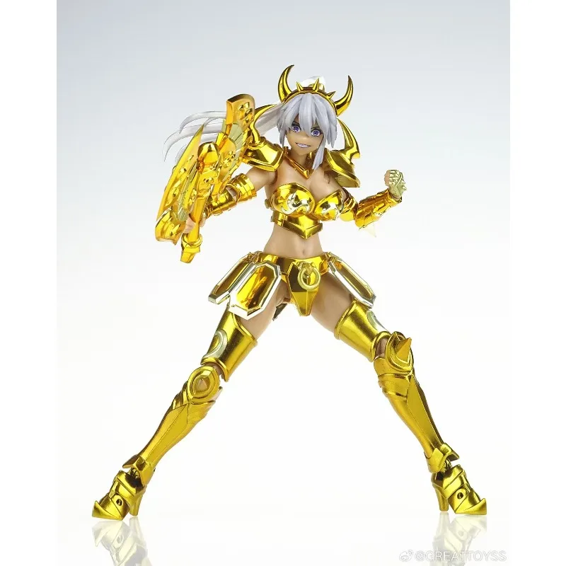 Nuovo In Magazzino GT Femminile Taurus Erica EX Golden Sacro Vestiti Action Figure Mito Santo Covenant Fighter Da Collezione Anime Giocattolo