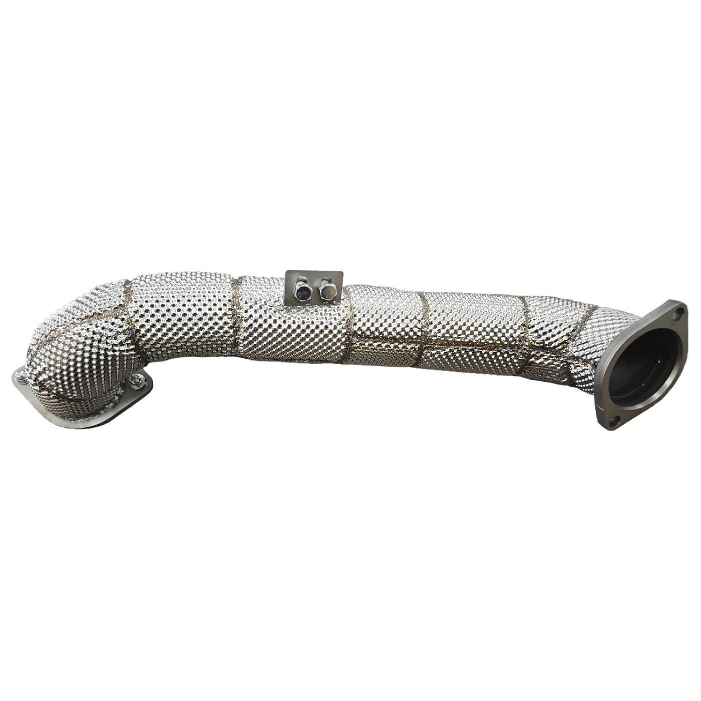 AKS Heatshield Stainless Steel Racing Downpipe For BMW M3 M4 G8X Exhaust Downpipe