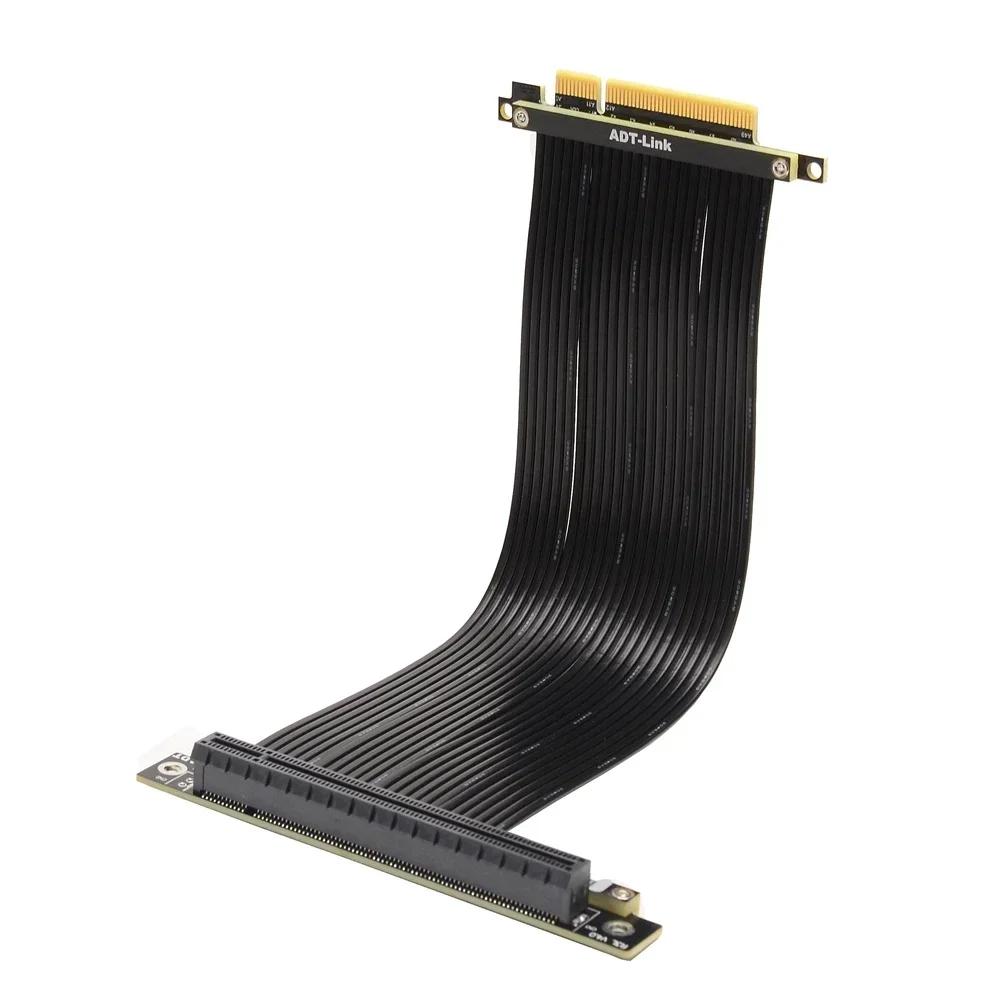 PCI Express PCI-E 4.0 Riser Card Extender Gen4 8x to 16x Slot Riser Adapter Extension Cable PCIe x8 x16 Riser For GPU BTC Mining