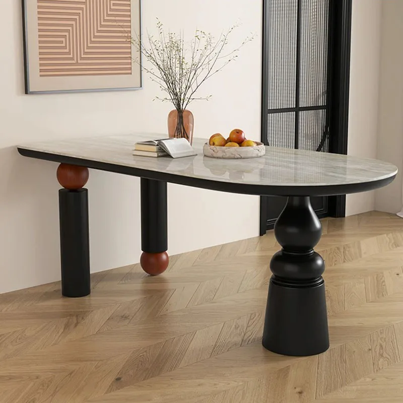 Modern Office Large Dining Table Center Design Oval Salon Luxury Elegant Coffee Table Kitchen Outdoor Muebles Home Furniture