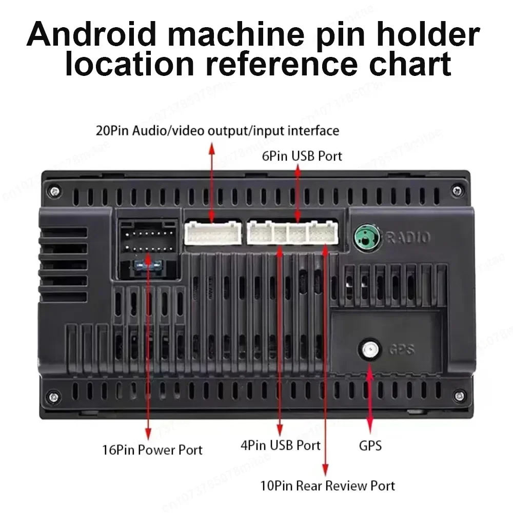 Uniwersalna antena GPS 4G WiFi ISO moc USB mikrofon RCA wysokiej wysokiej jakości miedź kabel do Radio odtwarzacz multimedialny samochodowego