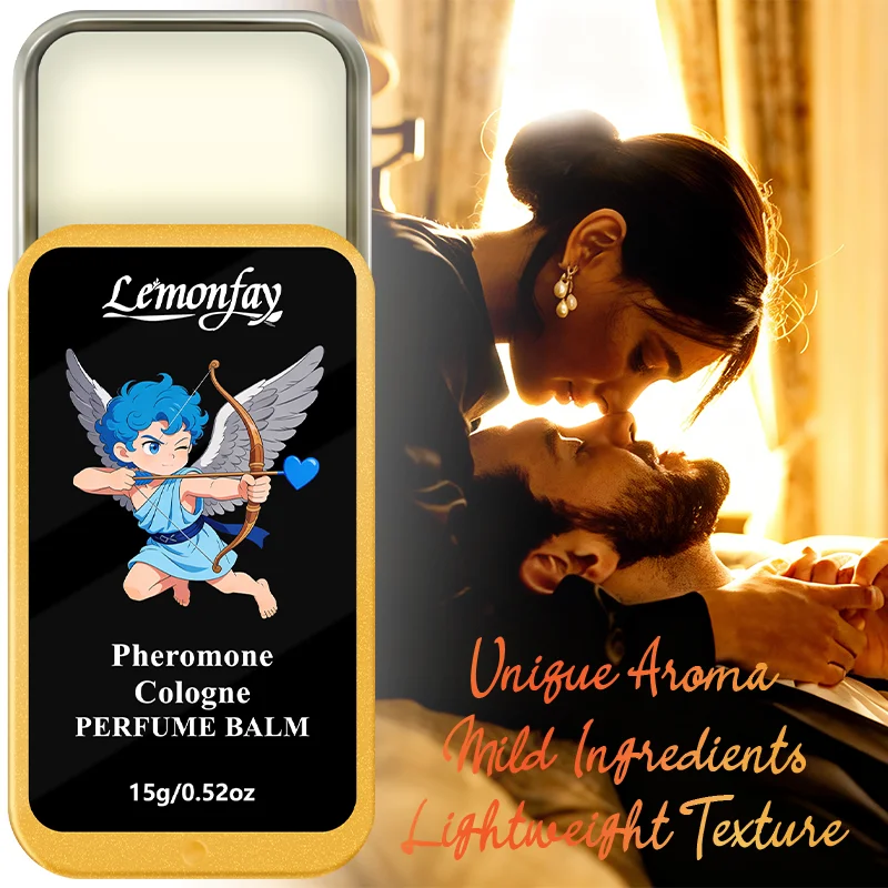 Lemonfay Pheromone Cologne Perfume Balm | Portable Long-Lasting Fragrance for Men & Women | Travel Size 15g view 5