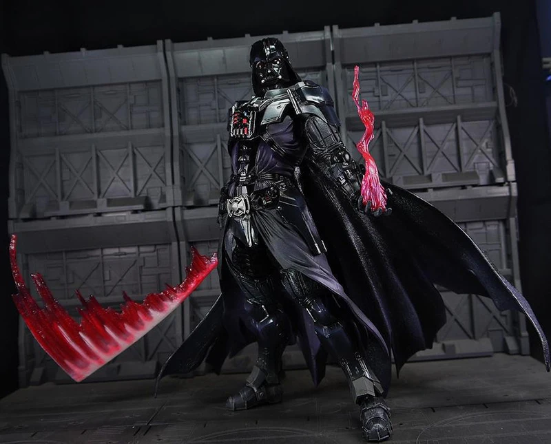 Play Arts Kai Figure Star Wars Anime Figure Boba Fett Darth Vader Stormtrooper Maul Movable Figure Model Toys Collection Gifts view 3