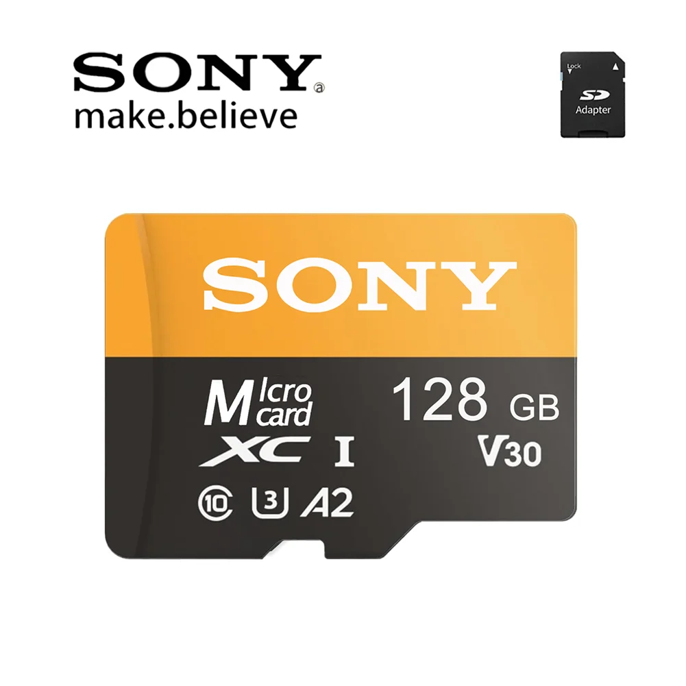 

SONY 128GB Micro SD Card Extreme 1TB High Speed Class 64GB 256GB Card 512GB 2TB TF Card Flash Memory Card for XiaoMiCard Cards