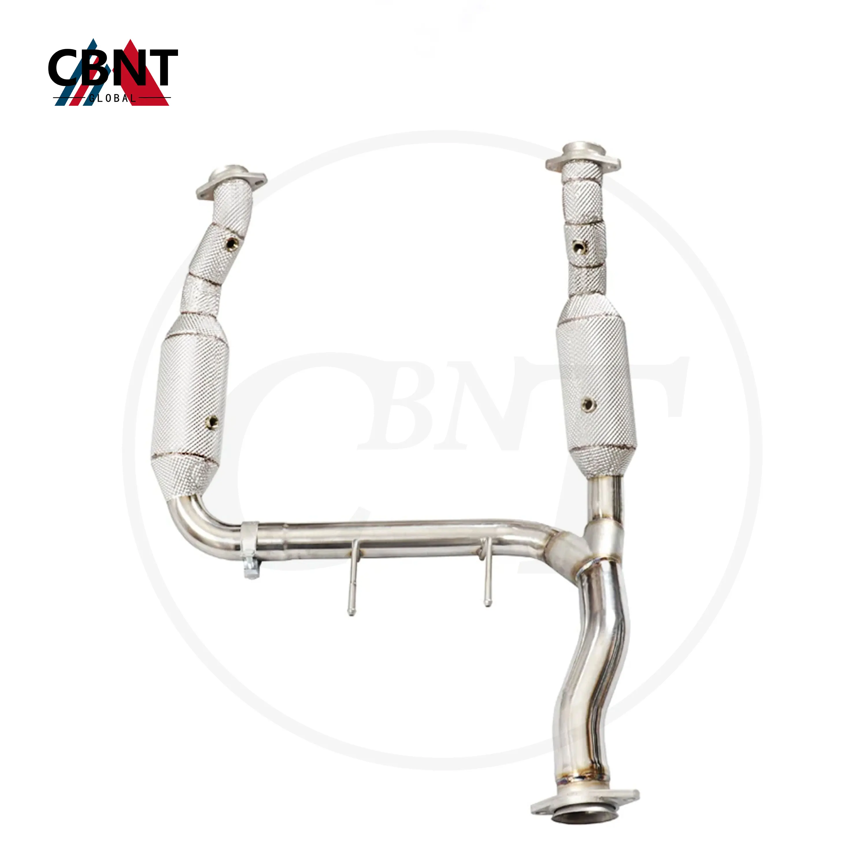 

CBNT Downpipe for Ford Raptor F150 3.5T Exhaust Header with Catalytic Converter SS304 Stainless Steel Exhaust-pipe System