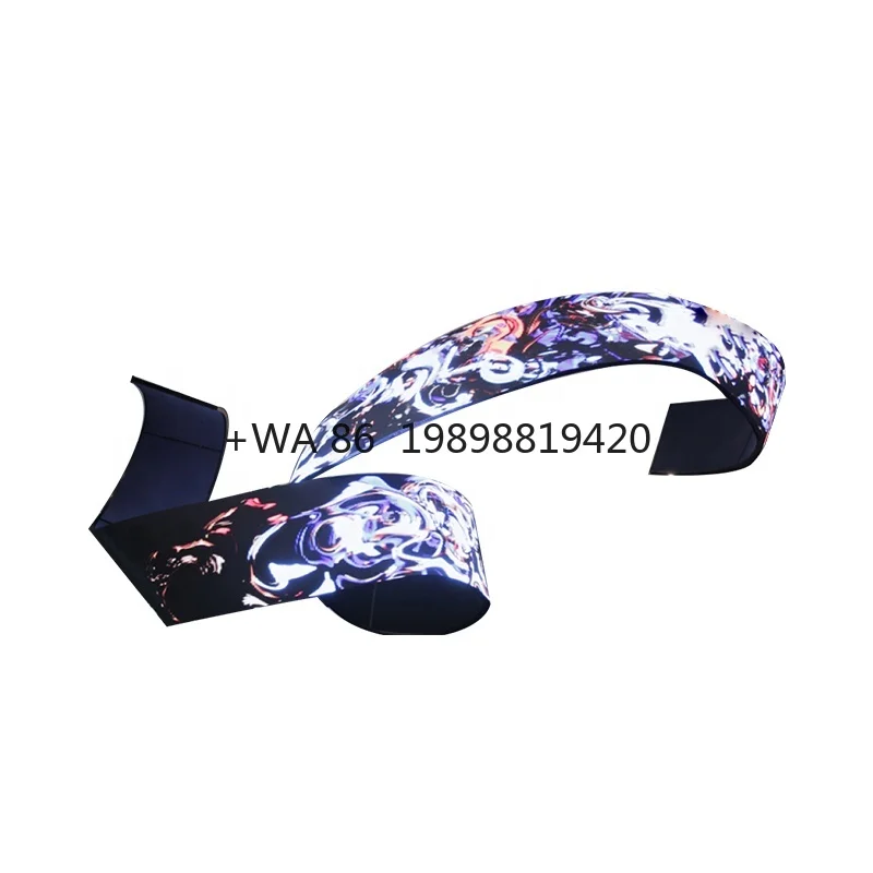 Indoor Outdoor Special-shaped LED Advertising Special Shape Pantalla Led Display Screen Shopping Mall Wall