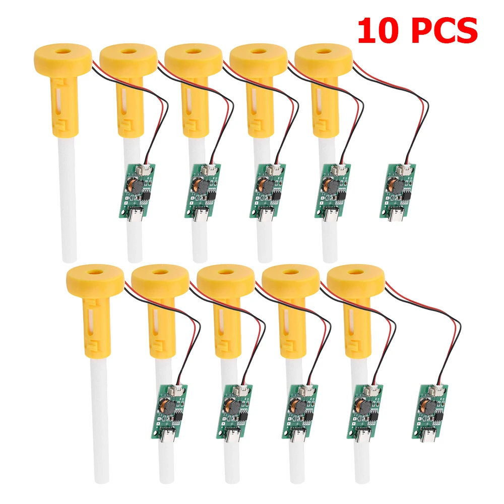 

1-20PCS DC5V Single Spray Non-Switched Atomization Humidification Module DIY Ultrasonic Atomizer TYPE-C Mini Humidifier