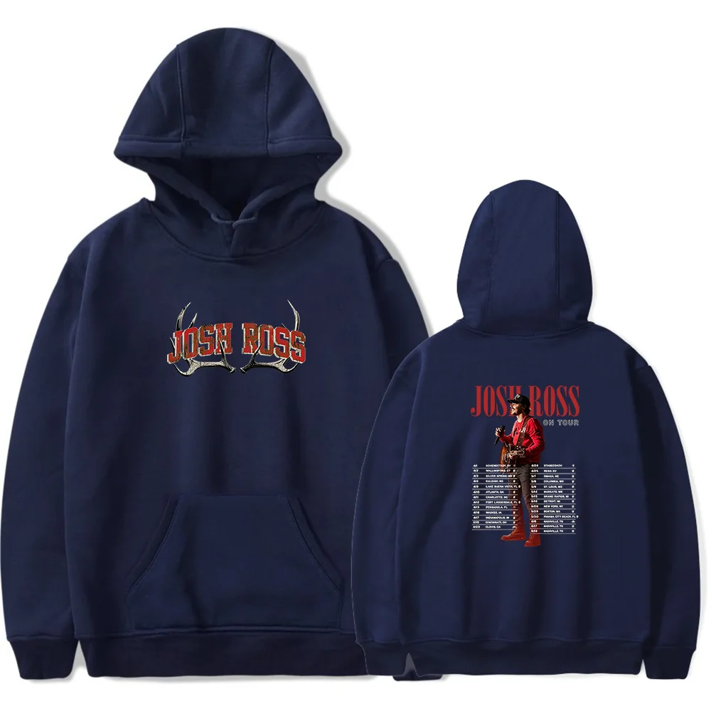 Josh Ross Hoodie 2026 Tour Merch Long Sleeve Unisex Pullover Clothing Sweatshirt for Men and Women