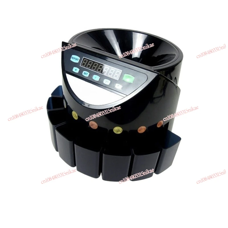 آلة العملات المعدنية XD-9002 النسخة الإنجليزية آلة عد العملات المعدنية الأوروبية والأمريكية والبرطانية آلة فرز إجمالية متعددة الجنسيات #1