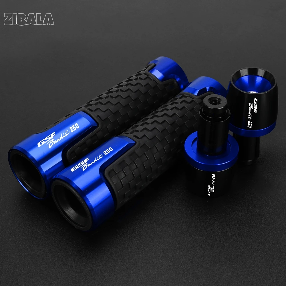 For SUZUKI GSF250BANDIT allyears 2024 2025 2023 Motorcycle Accessories Handlebar Grips Bar Ends Cap Counterweight Plug Slide