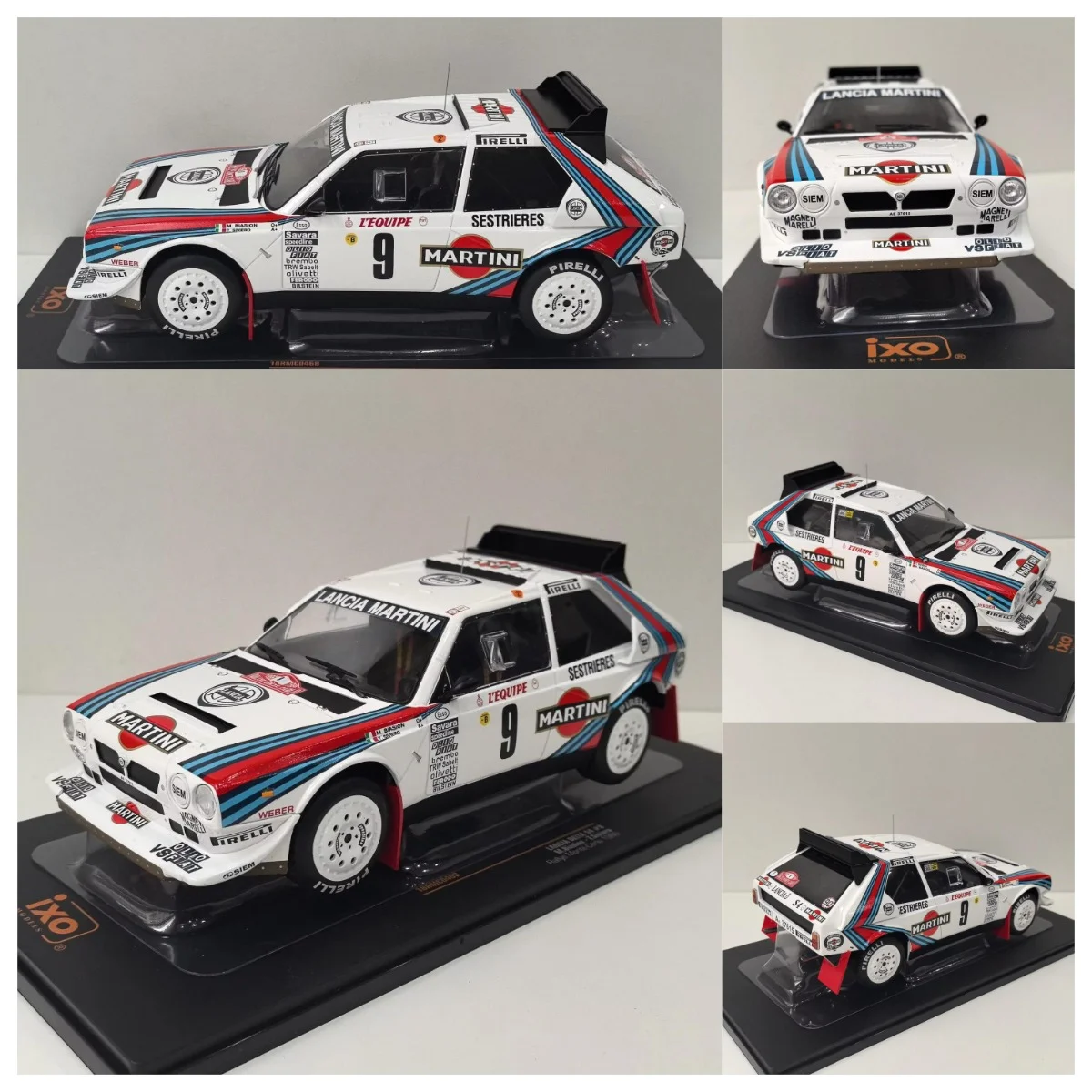 

Модель IXO Diecast в масштабе 1/18 LANCIA DELTA S4 # Модель гоночного автомобиля 9 1986 Racing K7 из сплава
