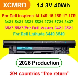 40Wh XCMRD Laptop Battery For Dell Inspiron 3421 3437 5421 3521 5521 3537 5537 3721 5721 Vostro 2421 2521 Latitude 3440 3540