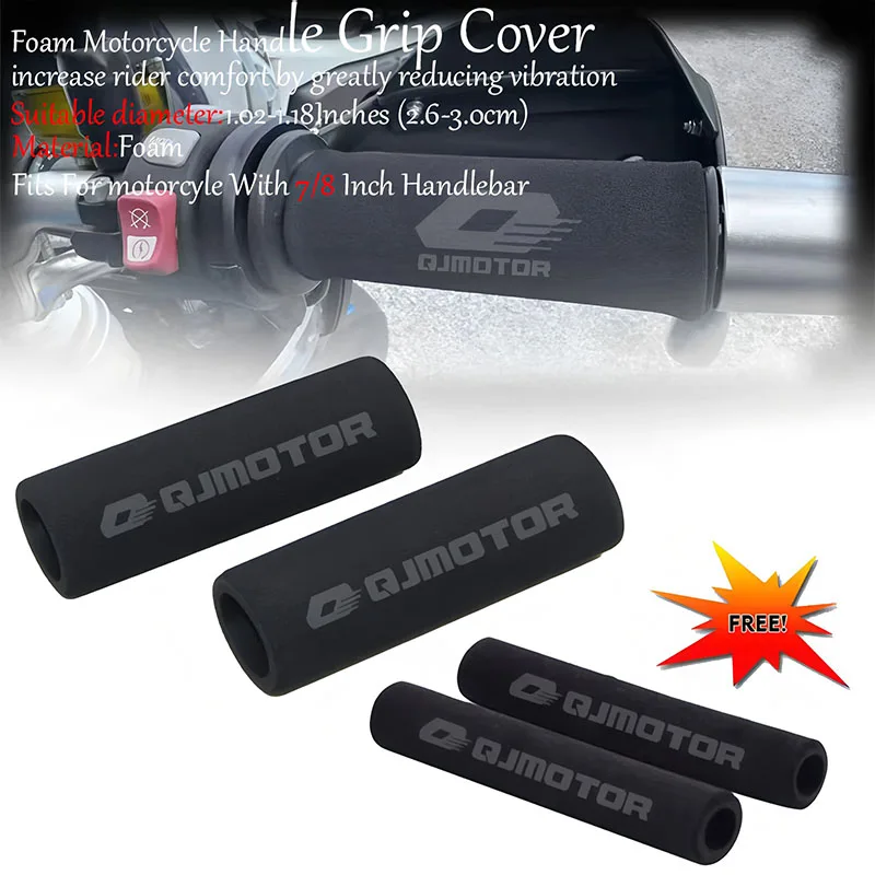 For QJMOTOR SRV SVT SRT SRK SRT800 SVT650X SRK600 SRK400 SRT900 TRK902 600RR 600 400 350 250 125 Handle Bar Foam Comfort Over  ﻿