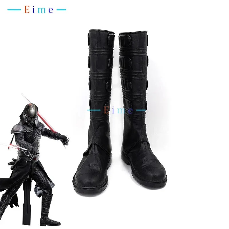 

Starkiller Cosplay Shoes Halloween Carnival Boots PU Shoes Anime Cosplay Props Custom Made