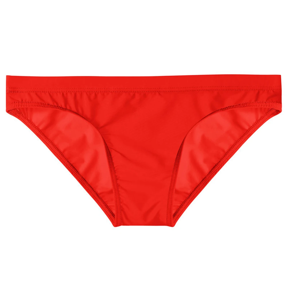 

Underwear Briefs Underpants Sexy and Breathable Men's Low Waist Translucent Ice Silk Bikini Briefs for Added Style