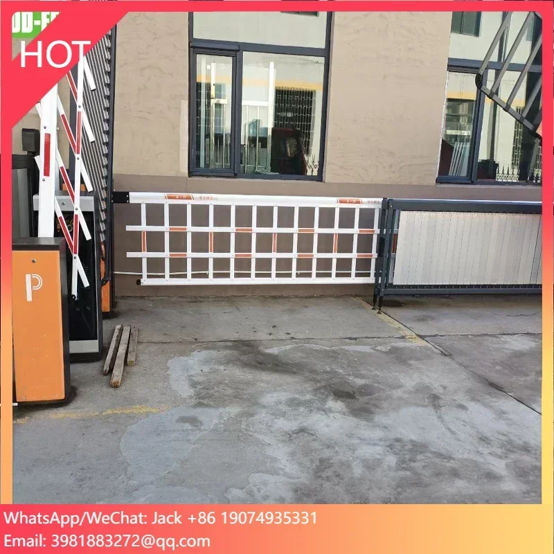 License Plate Recognition System Parking Vehicle Automatic Barrier Gate Car Parking Lot Access Control System