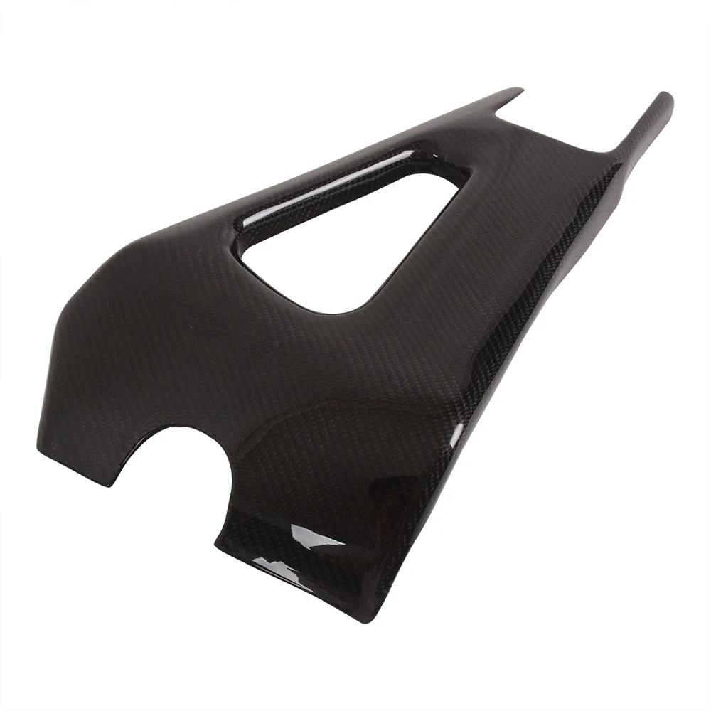 Cubierta de brazo basculante para motocicleta, Protector de carenado de fibra de carbono brillante para YAMAHA YZF R1 2007 2008