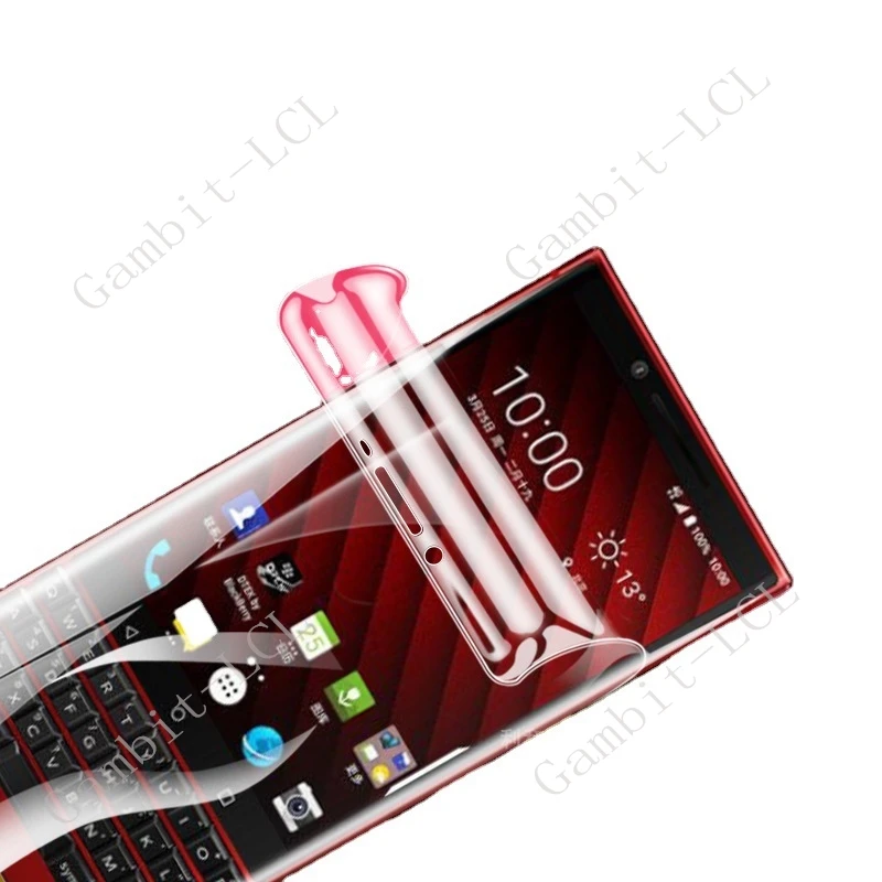 HD Full  Hydrogel Film For BlackBerry Classic Q20 Q10 KEYone DTEK70 Mercury KEY2 LE KEY2LE Protective Screen Protector Cover view 2
