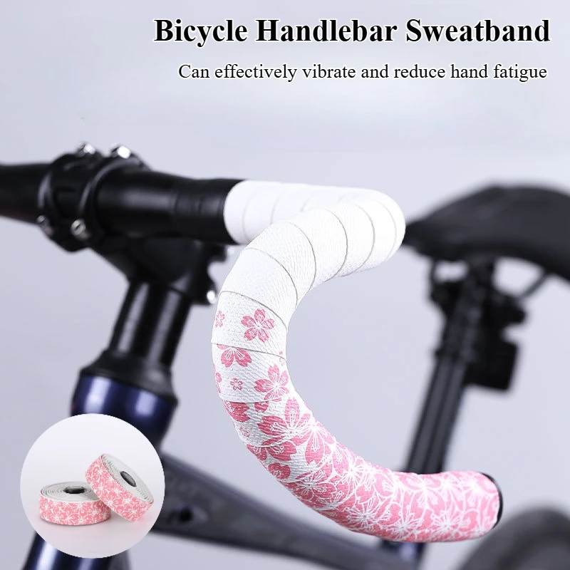 

Противоскользящая лента на руль из искусственной кожи, амортизирующая лента на руль шоссейного велосипеда с заглушками для велосипедных ракеток, велосипедные инструменты