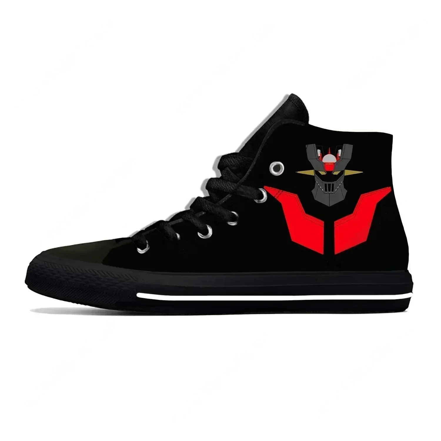 

Manga Mazinger Z UFO Robot Hot Japanese Anime Summer Casual Shoes Breathable Men Women Sneakers High Top Lightweight Board Shoes