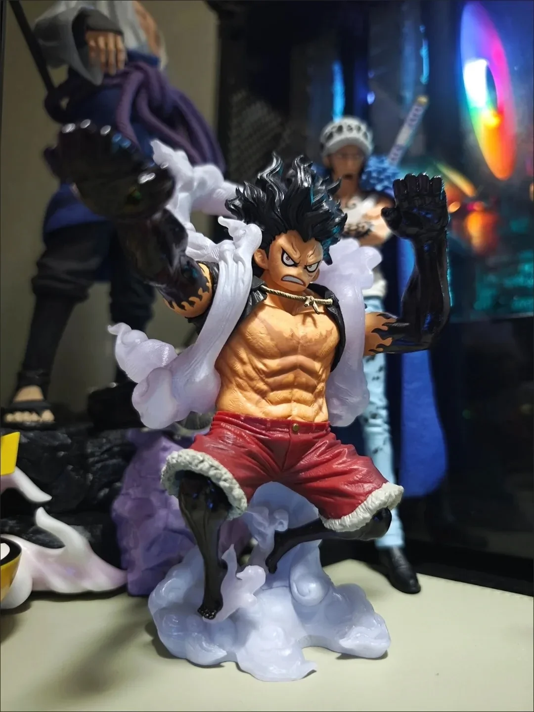 Bandai Banpresto One Piece King of Artist KOA Monkey D Luffy Gear 4 Wano Country Boundman Snakeman PVC Toy Gifts Anime Figure view 6