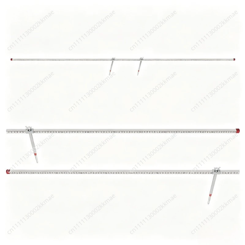 Stainless Steel Car Sheet Metal Tools Accident Body Beam Repair Correction Inspection Two-dimensional Measuring Tape