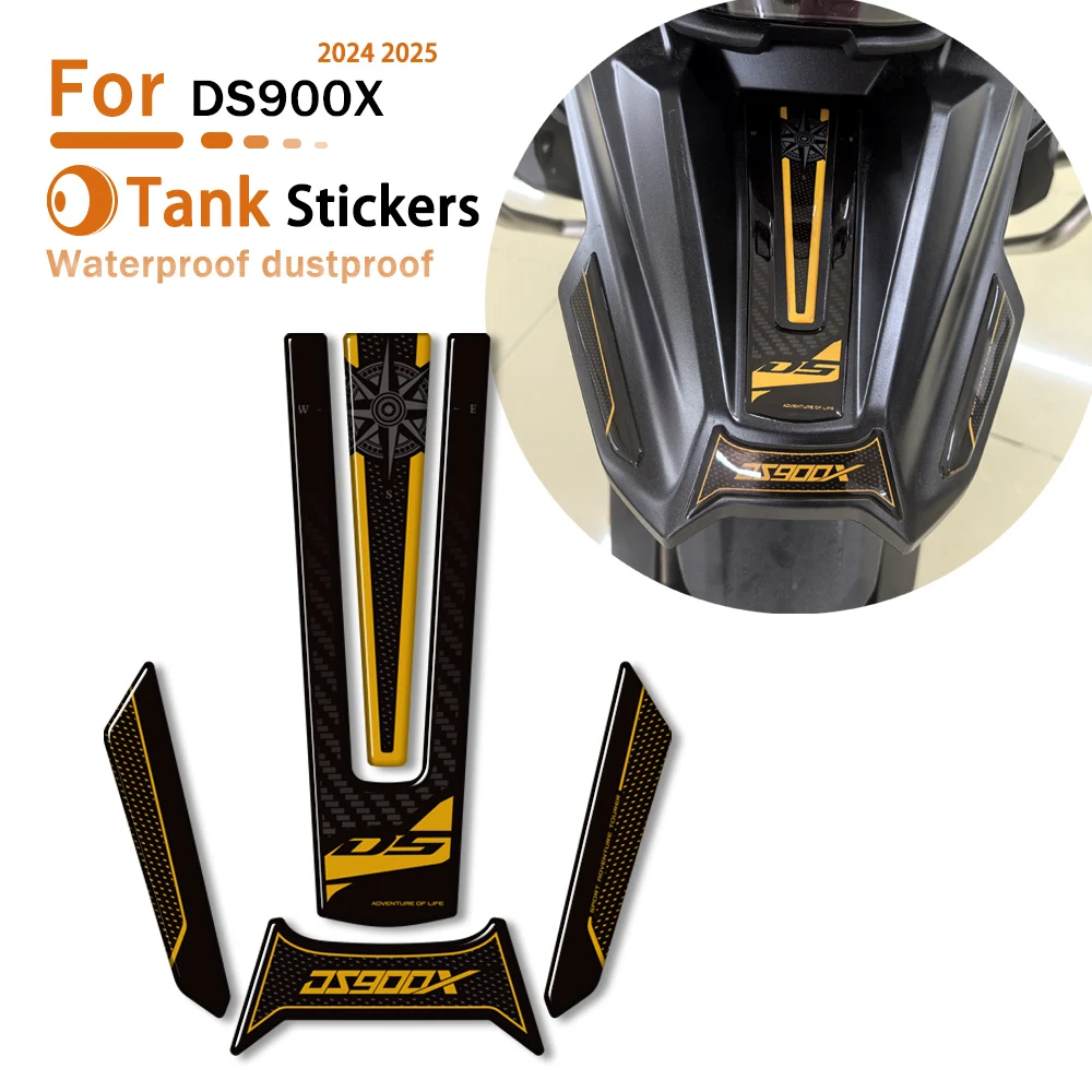 

DS900X Motorcycle Stickers For VOGE 900DSX 900 DSX Adventure Tank Pad Gas Fuel Oil Protector Decals Fairing Fender 2024 2025
