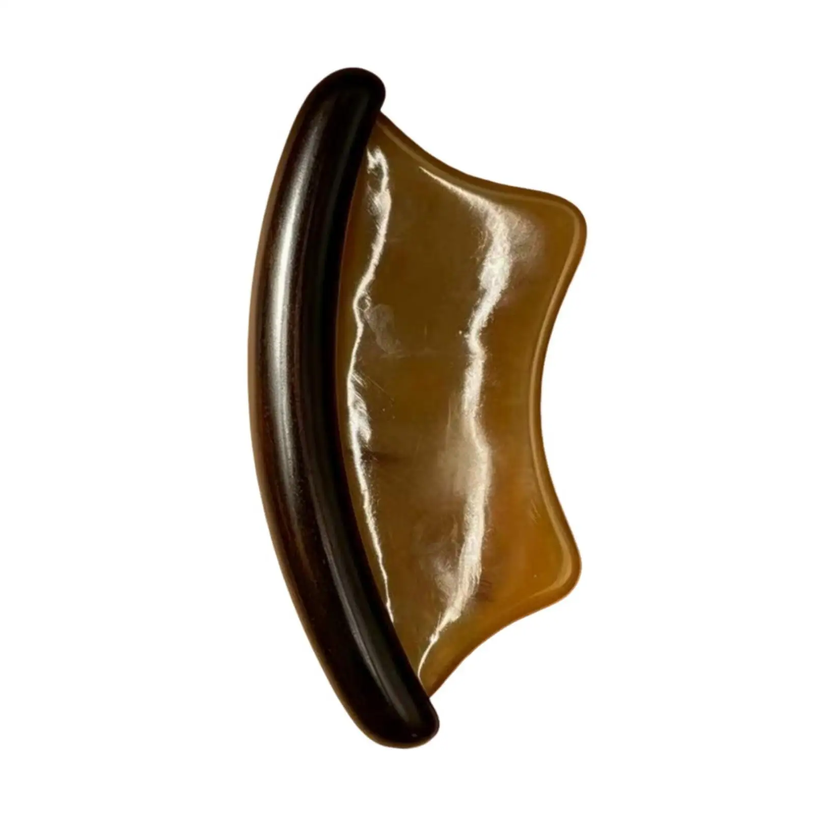 Wooden Massage Comb Gua Sha Scraper for Face Neck Body Contouring Ergonomic Design Smooth Finish Manual Massager