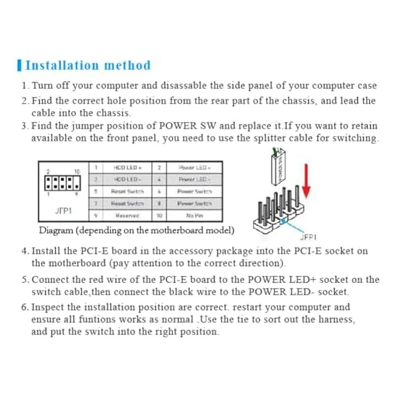 A61Z صفقات الكمبيوتر التحكم في الطاقة اللمس انزلاق التحكم الكمبيوتر قوة الكمبيوتر المكتبي الطاقة الخارجية SW الطاقة LED على إيقاف مع كابلات 2M Ea #5