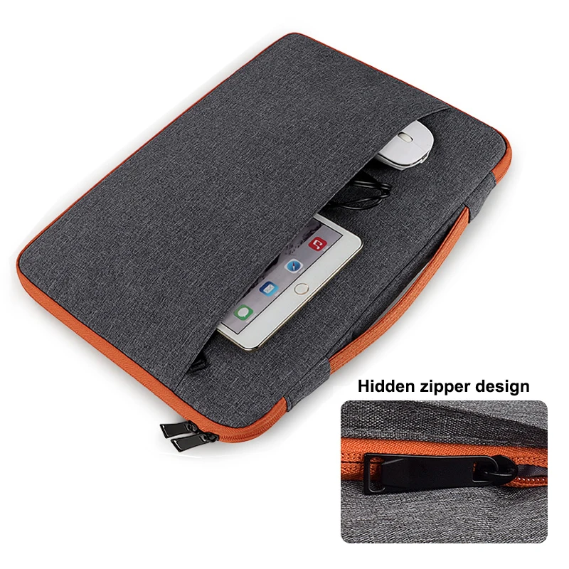 Laptop Sleeve Bag 13 14 15 15.6 Inch Notebook Pouch For Macbook HP Dell Shockproof Computer Briefcase Travel Business Men Case