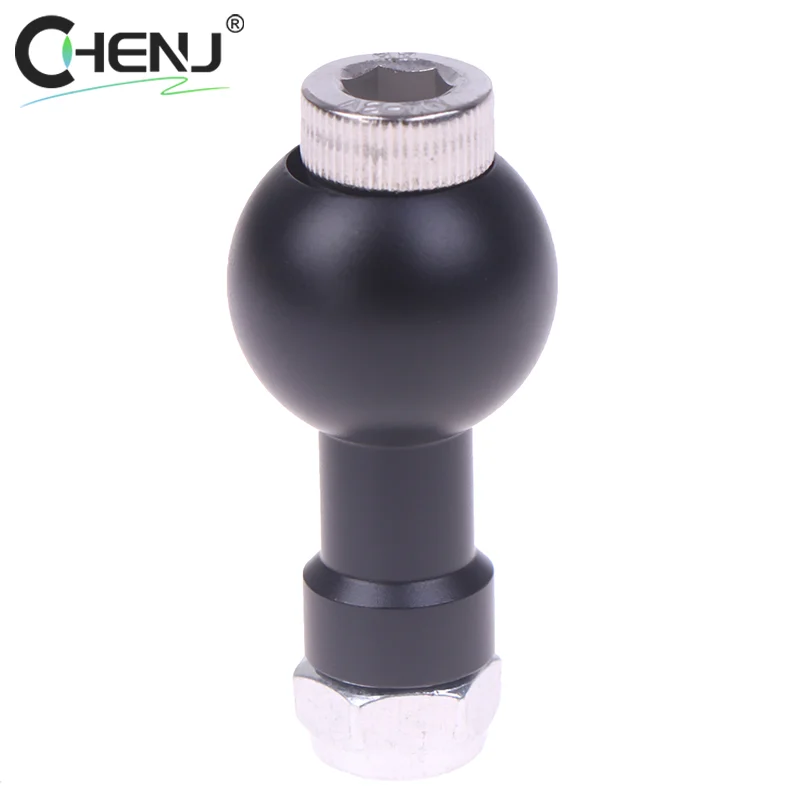 1PCS 17mm 볼 헤드 M6 나사 브래킷 커넥터 오토바이 스포츠 카메라 마운트 커넥터 카메라 용 오토바이