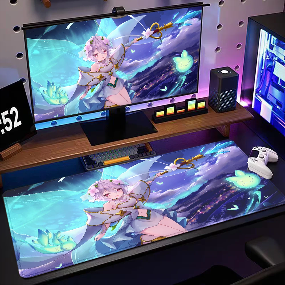 Princess Connect Re：Dive PC Table mats mouse pad HD printing High definition Desktop XXL Large games size accessories mouse pad