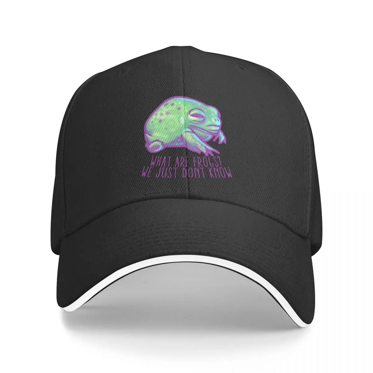 

What Are Frogs Racerback A Baseball Caps Hat