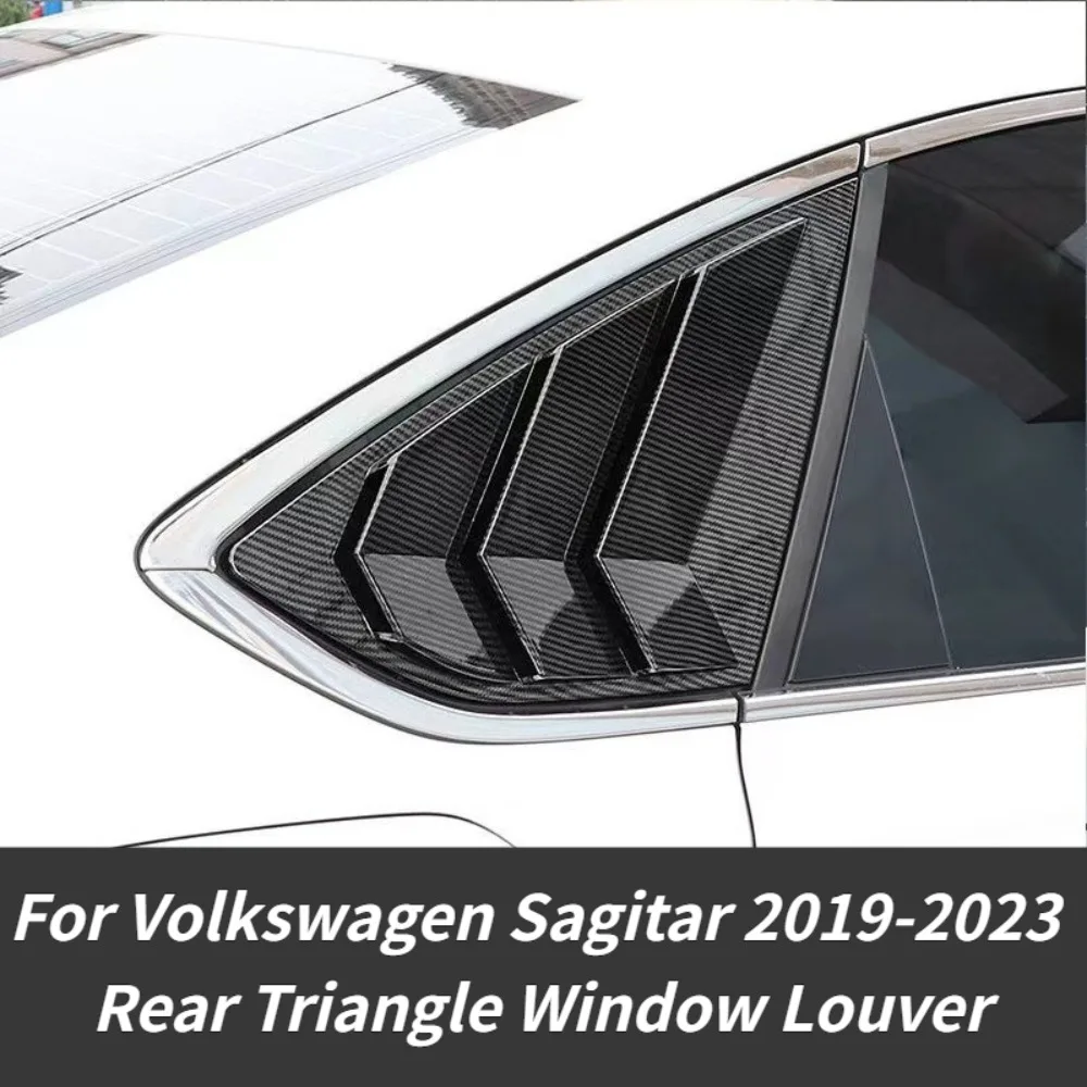 

For Volkswagen Jetta 2019-2022 Body Kit Front Lip Rear Spoiler Side Skirt Window Louver Car Styling Accessories Trim Upgrade