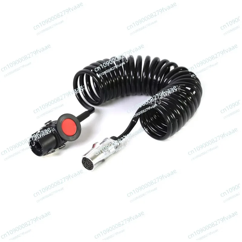ABS Large Ring 7 PIN Spring Wire Assembly Trailer Specific EBS Brake System Connection Wire For Truck and Trailer