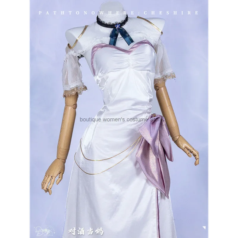 

Treat The Wine Like A Dove End-of-year Exclusive Edition Azur Lane Cheshire Cosplay Ring-themed Wedding Dress Cosplay