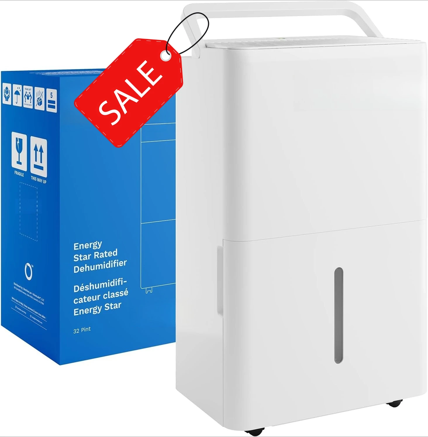 

High-Efficiency Moisture Removal for Home, Bedroom – Powerful Humidity Control, Quiet & Portable with Auto Shut-Off