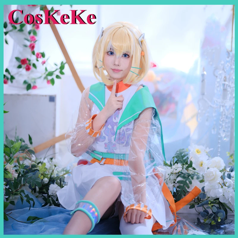 CosKeKe Millie Parfait Cosplay Anime VTuber NIJISANJI Costume To Live Nifty Lovely Uniform Halloween Carnival Role Play Clothing